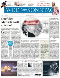 Die Welt am Sonntag 19 Mai 2013