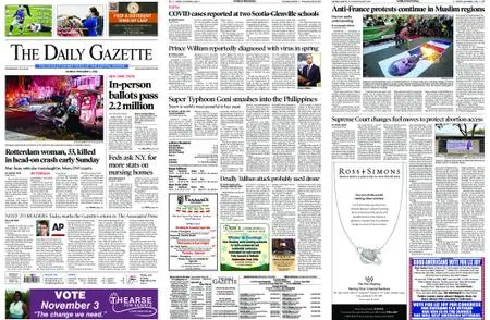 The Daily Gazette – November 02, 2020