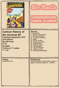 Cartoon History of the Universe 03 (2nd Edition) (1979) (Rip Off Press) (Sir Real