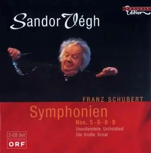 Schubert - Symphonies Nos. 5, 6, 8, 9 (Sandor Végh) (2009)