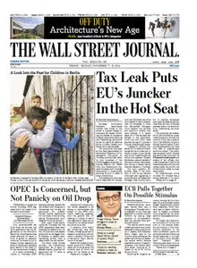 The Wall Street Journal (Europe) November 07 2014