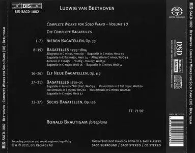 Ronald Brautigam - Ludwig van Beethoven: Complete Works for Solo Piano Vol. 10 (2011)