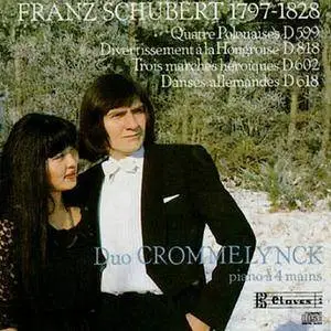 Duo Crommelynck – Franz Schubert: Works for Piano Four hands Vol. I (1988)