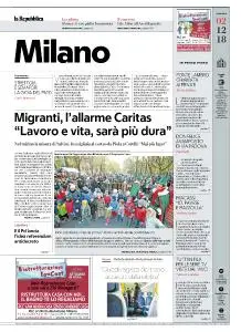 la Repubblica Milano - 2 Dicembre 2018