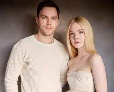 Elle Fanning & Nicholas Hoult by John Russo for Emmy May 2020