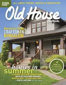 Old House Journal - July 01, 2017