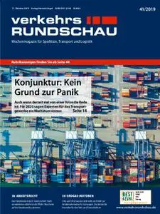 VerkehrsRundschau - 08. Oktober 2019