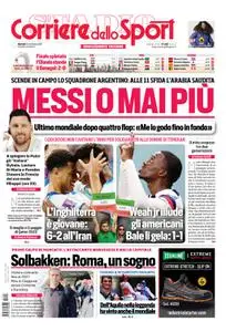 Corriere dello Sport - 22 Novembre 2022