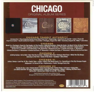 Original Album Series: Chicago (2010) [5CD Box Set, Rhino 8122 79801 3]