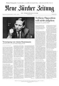 Neue Zurcher Zeitung International  - 28 Dezember 2023