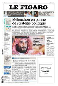 Le Figaro du Lundi 6 Novembre 2017