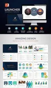 CreativeMarket - Launcher Powerpoint template