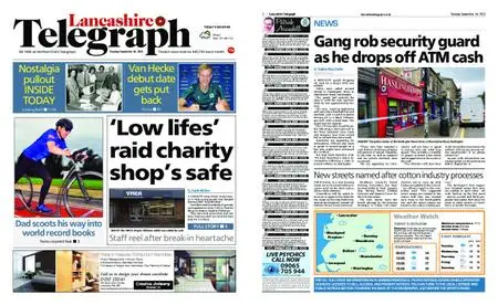 Lancashire Telegraph (Burnley, Pendle, Rossendale) – September 14, 2021