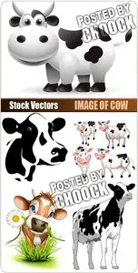 Image of cow - Stock Vector