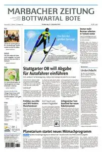 Marbacher Zeitung - 27. Dezember 2018