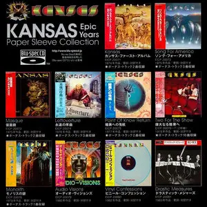 Kansas - The Epic Years Paper Sleeve Collection (10 albums 1974-1983) [11x Blu-Spec CD '2011] RE-UP