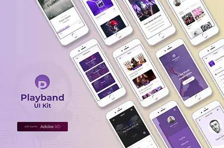 Playband Music iOS UI Kit