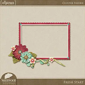 Scrap Kit: Streets Of My Hometown & 3 Flowers Clusters