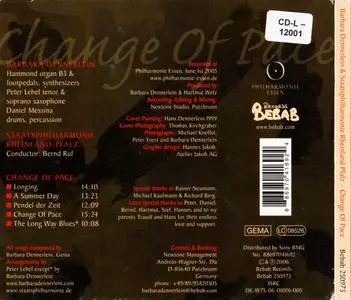 Barbara Dennerlein - Change of Pace (2006) {Bebab Records 250973}