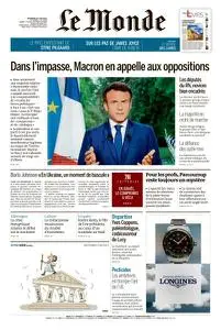 Le Monde du Vendredi 24 Juin 2022