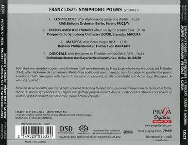Ferenc Fricsay, Stanislav Macura, Herbert von Karajan, Rafael Kubelik - Franz Liszt: Symphonic Poems Vol. 1 (2017)
