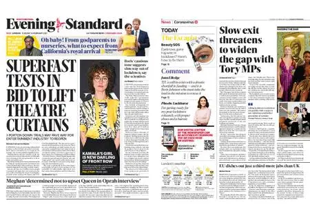 London Evening Standard – February 16, 2021