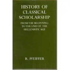 History of Classical Scholarship