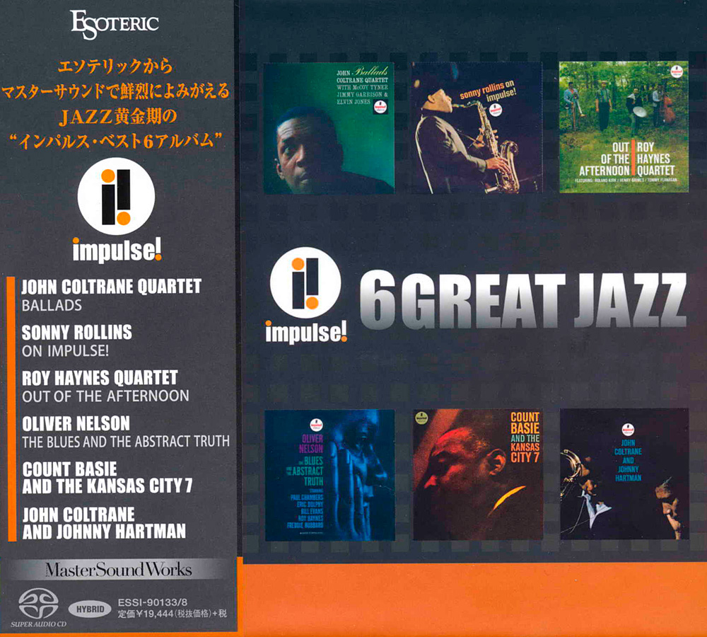 VA - Impulse! 6 Great Jazz (2015) [Esoteric Japan SACD Boxset] (DSD64