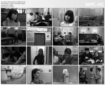 Masculin féminin (1966) [Criterion Collection]