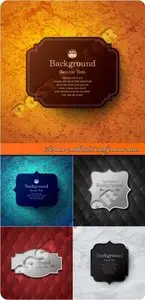 Texture with label background vector
