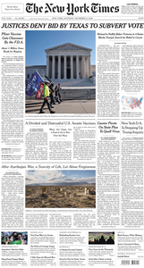 The New York Times – 12 December 2020