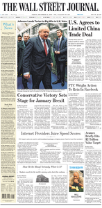 The Wall Street Journal – 13 December 2019