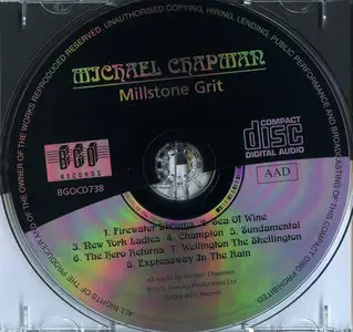 Michael Chapman - Millstone Grit (1973) [Remastered 2006]