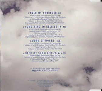 Mike & The Mechanics - Over My Shoulder [CDS] (1995)