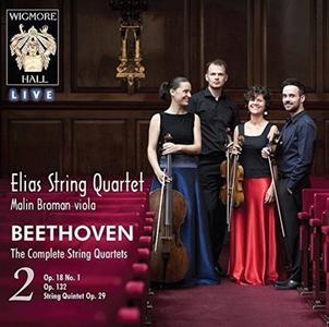 Elias String Quartet - Beethoven: The Complete String Quartets, Vol. 2 (2016)