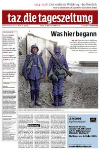 Tageszeitung TAZ vom 28 Maerz 2014