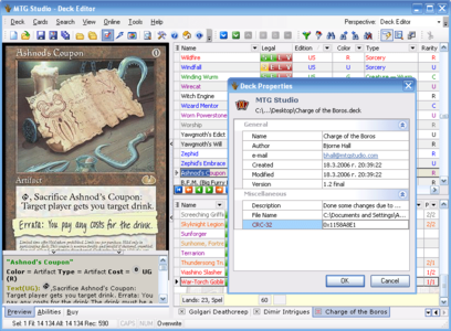 Mtg Studio 3.21 + Portable