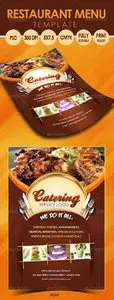 GraphicRiver Catering Menu Template (Flyer)