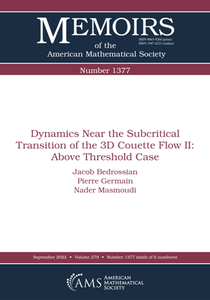 Dynamics Near the Subcritical Transition of the 3D Couette Flow II : Above Threshold Case