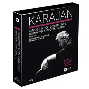 Herbert von Karajan - Berlioz, Franck, Debussy, Ravel, Tchaikovsky, Dvorak, Bartok (1970-1981) (2014)