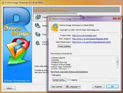 R-Drive Image Technician 6.0 Build 6002