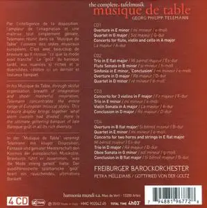 Freiburger Barockorchester - Georg Philipp Telemann: "Musique de table" The Complete Tafelmus (2010)
