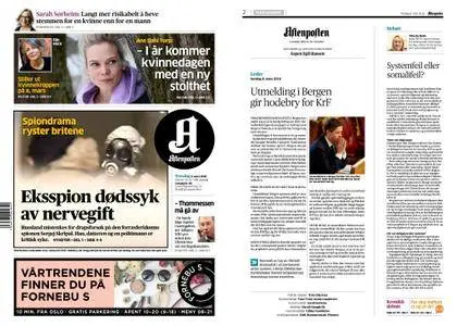 Aftenposten – 08. mars 2018