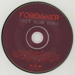 Foreigner - Can't Slow Down (2009)