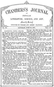 «Chambers's Journal of Popular Literature, Science, and Art, No. 705, June 30, 1877» by Various