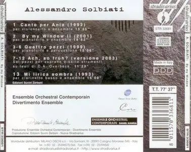 Alessandro Solbiati - By my Window (2003)