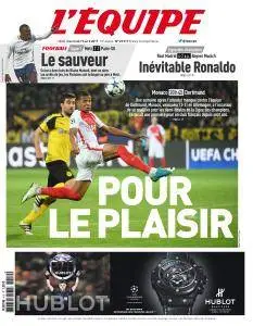 L'equipe du Mercredi 19 Avril 2017