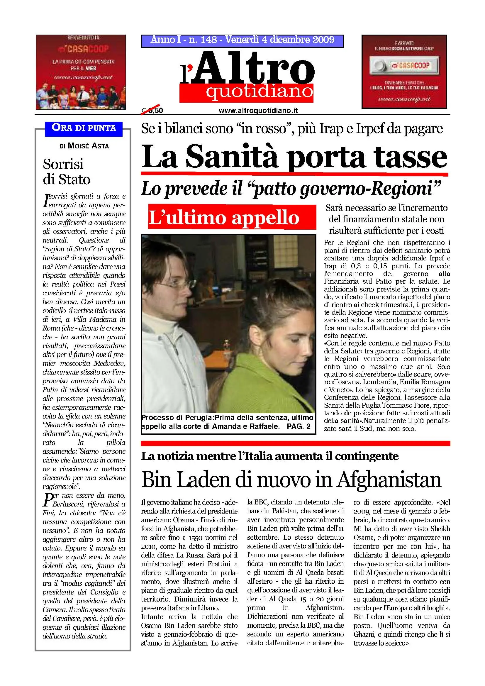 Altro Quotidiano 04.12.2009