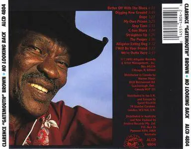 Clarence 'Gatemouth' Brown - No Looking Back (1992)