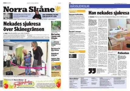 Norra Skåne – 14 maj 2018